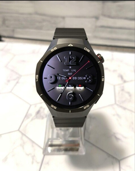 激レア チタンバンド ブラック Huawei 22mm