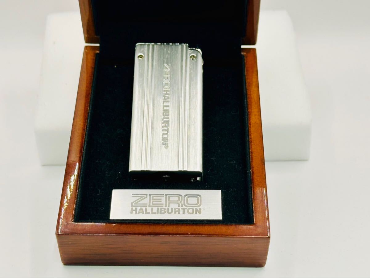 ゼロハリバートン】本物 ZERO HALLIBURTON ライター 火花未確認