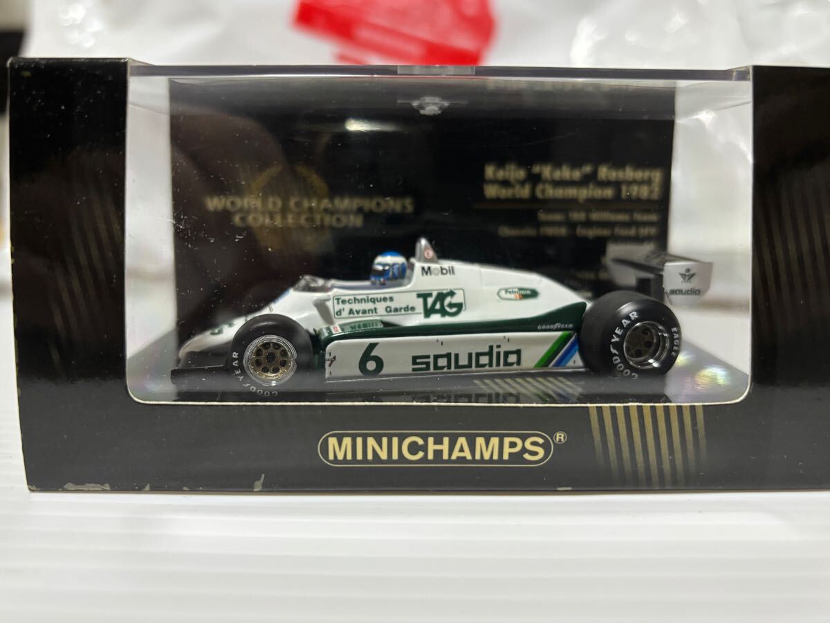 ミニチャンプス F1 ウィリアムズ FW08 ケケ ロズベルグ - メルカリ