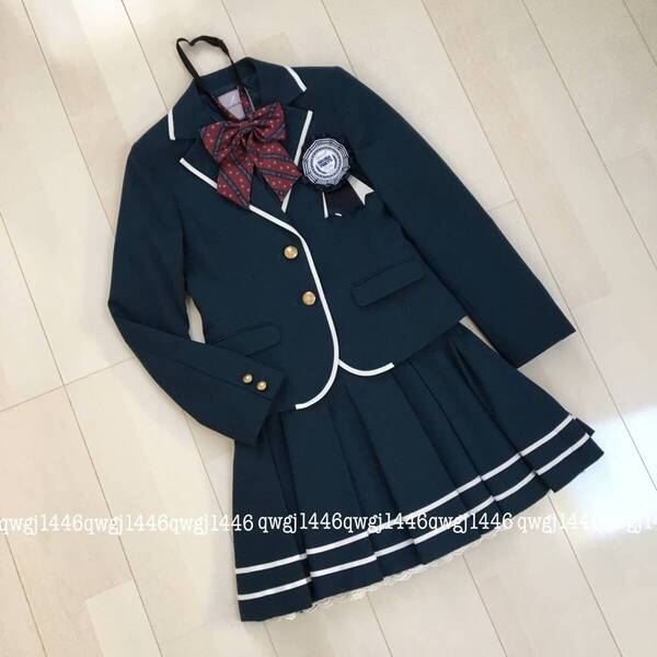 デコラピンキーズ スーツ4点セット 150cm フォーマル 卒業式 卒服 発表会 結婚式 入学式 女の子 キッズ DECORA PINKY'S