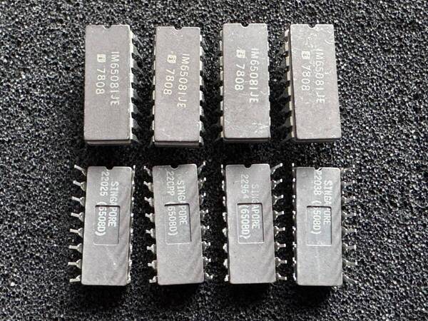 IM6508IJE 1K SRAM Vintage_Ceramic 8個セット