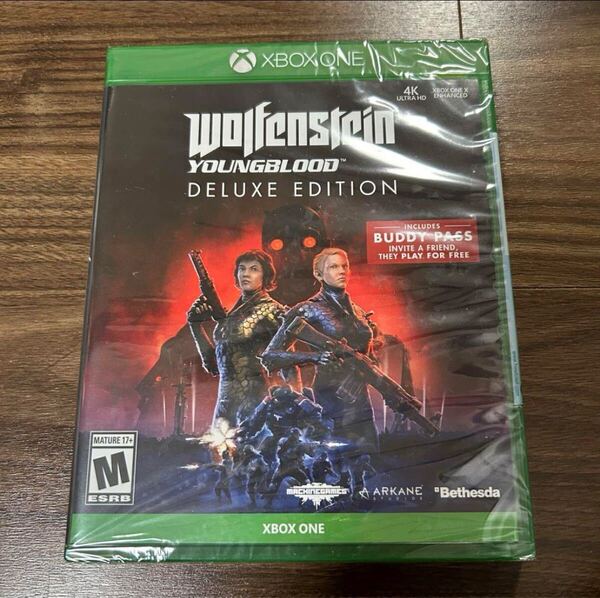 Wolfenstein ウルフェンシュタイン xbox one ソフト 海外新品