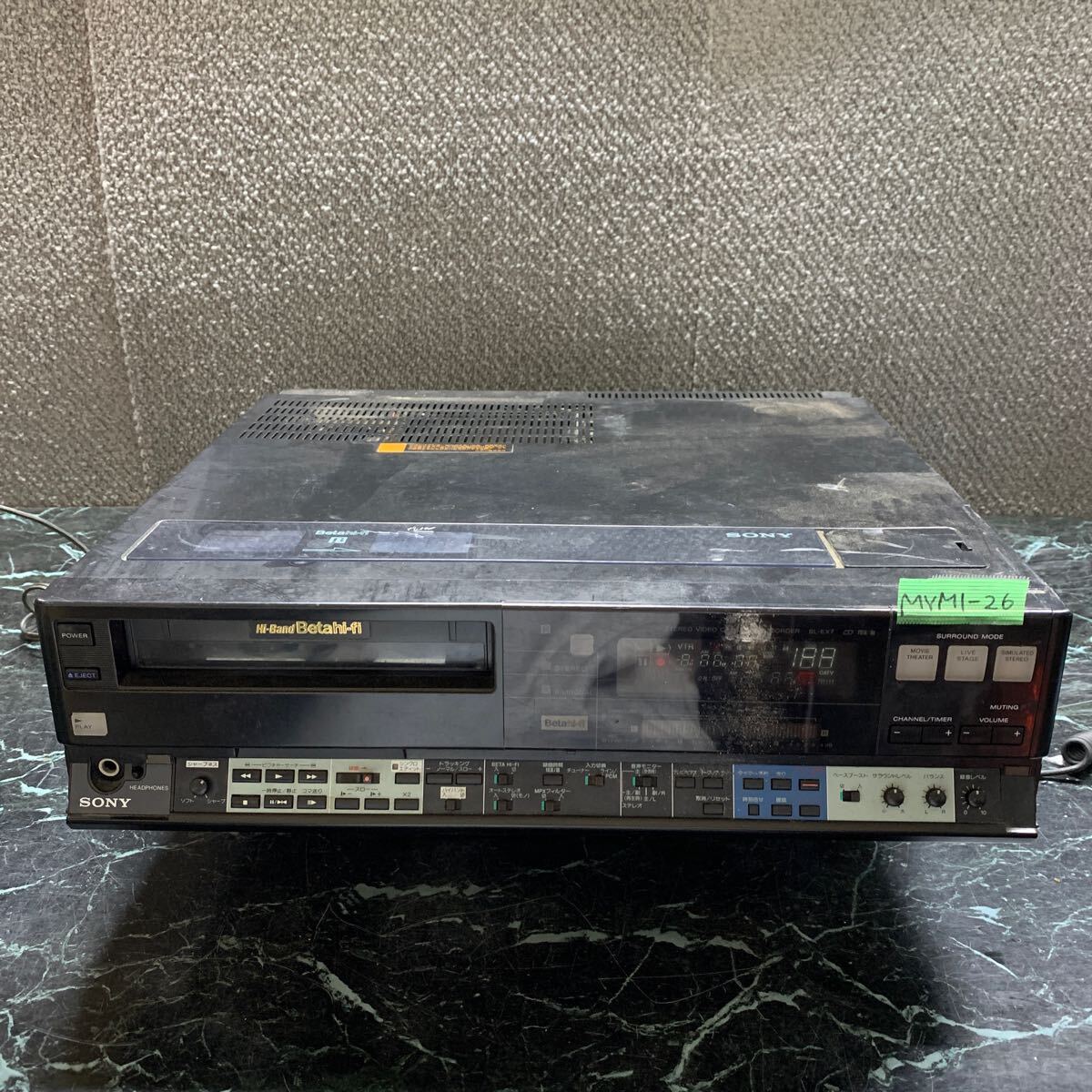 Yahoo!オークション -「sl-ex7」(ビデオデッキ) (映像機器)の Yahoo!オークション -「sl-ex7」(ビデオデッキ) (映像機器)の