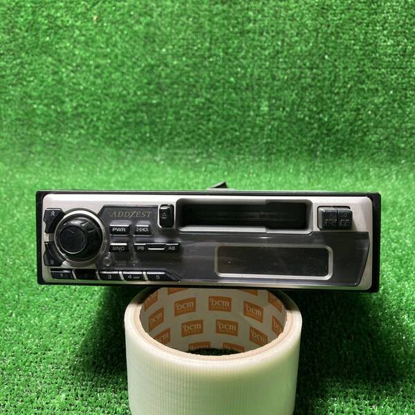 【148】アゼスト PM-1737U カセットデッキ ハーネス付 異物あり 現状品