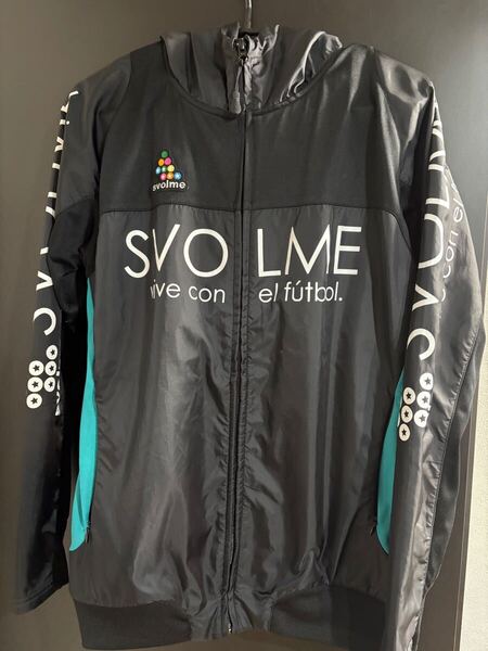 【中古美品】 スボルメ SVOLME パーカー ジャケット メンズ Lサイズ サッカー スポーツ フットサル デサント ランニング