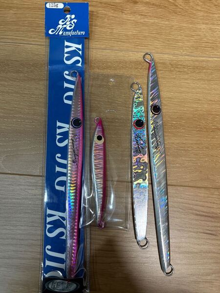 【新品未開封】【中古】ホッツ HOTS KSジグ KS マニュファクチャ 125g 145g Keitan ケイタンジグ 150g メタルジグ ライトジギング おまけ
