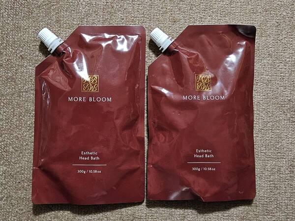 MORE BLOOM モアブルーム エステヘッドバス Esthetic Head Bath シャンプー 300g 未開封 2個セット