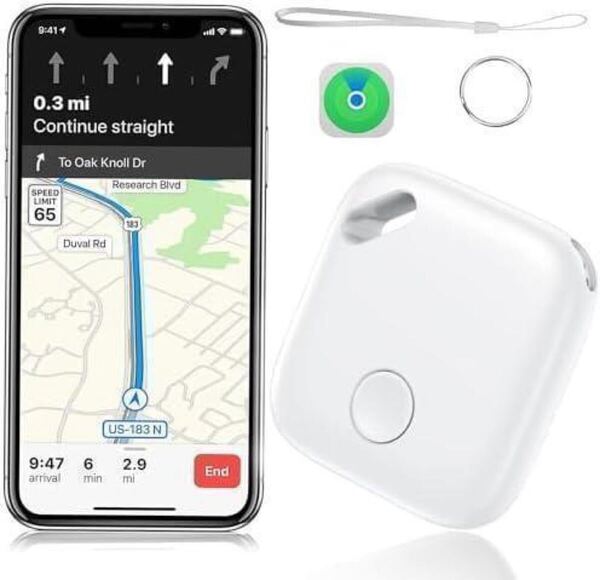 【送料無料】GPS 子供 紛失防止タグ トラッカー スマートタグ 小型 iPhone スマホ