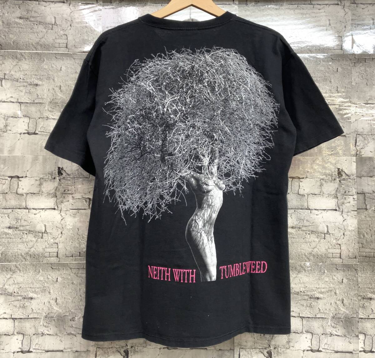 美品90s HERB RITTS jump Tシャツ　ハーブリッツ　フォト　L 美品90s HERB RITTS jump Tシャツ ハーブリッツ フォト L