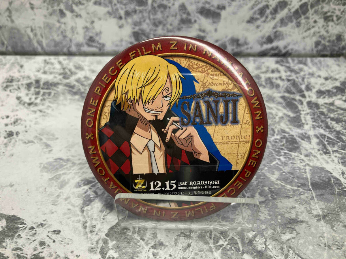 ONE PIECE FILM Z inナムコナンジャタウン 缶バッジ サンジ