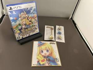 【新品・未開封品】PS5 魔導物語 フィアと不思議な学校 初回特典 アクリルキーホルダー ミニスプーン ミニ色紙 PlayStation5
