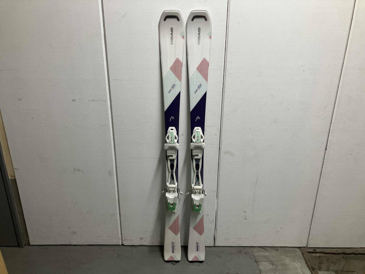 HEAD ヘッド Pure Joy ピュアジョイ 143cm レディースモデル ビンディング:TYROLIA 9.0 SLR スキー板 HEAD ヘッド Pure Joy ピュアジョイ 143cm レディースモデル