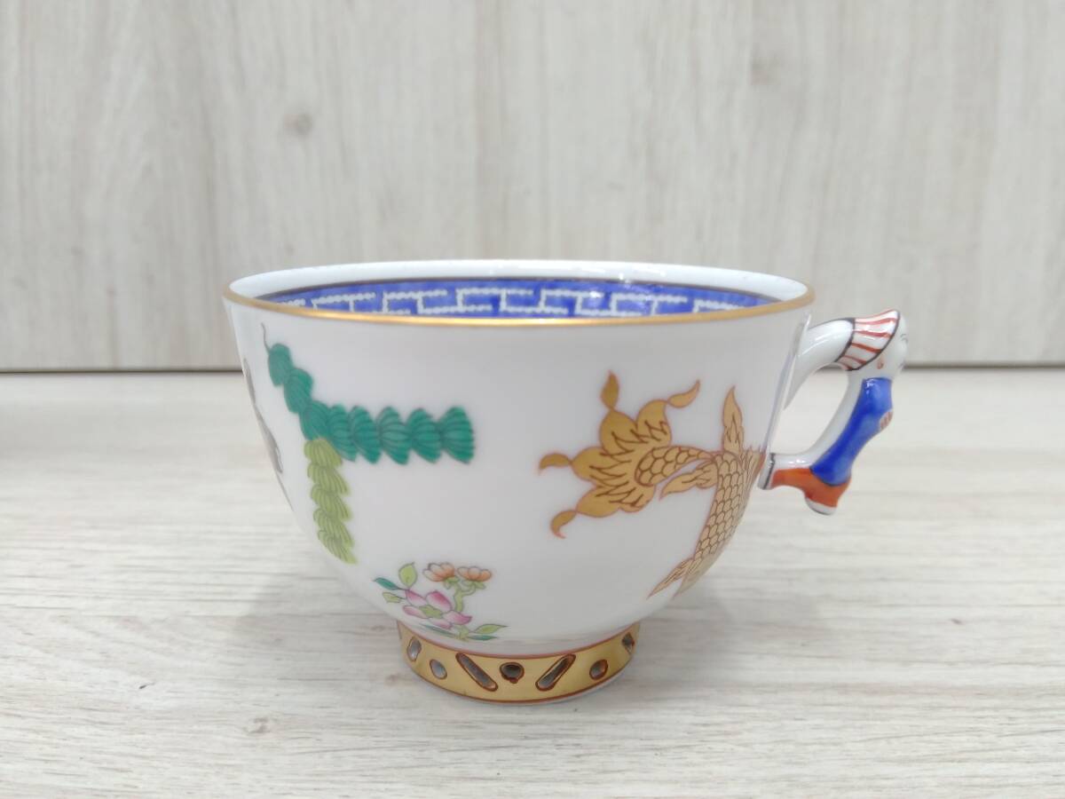 ヘレンド Herend／デミタスカップ＆ソーサー 1客 中国趣味
