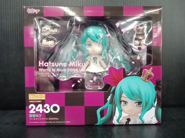 ねんどろいど 2430 初音ミク ワールドイズマイン 2024Ver