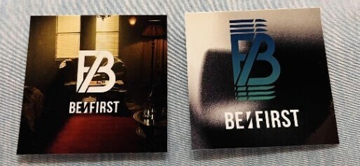 BE:FIRST ステッカー ハッシュタグ キャンペーン ビーファースト 2枚
