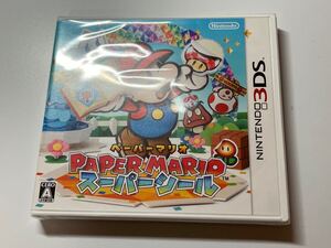3DS ペーパーマリオ スーパーシール 未開封