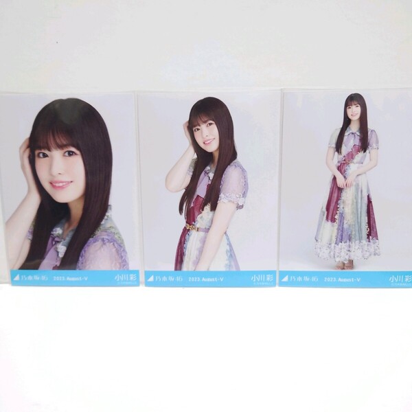 乃木坂46 小川彩 生写真 2023 august スペシャル衣装38 コンプ