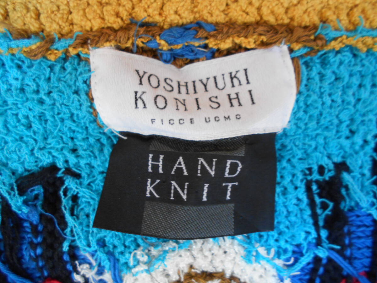 YOSHIYUKI KONISHI FICCE HAND KNITサマーニット YOSHIYUKI KONISHI FICCE HAND KNITサマーニット