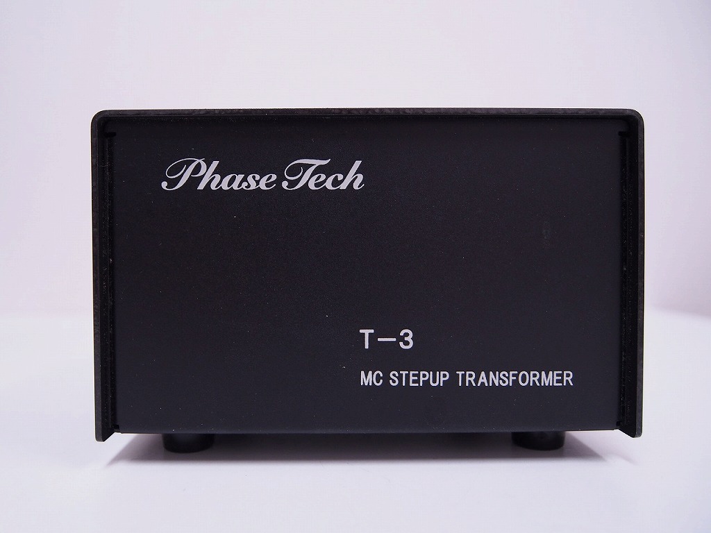 動作品】PHASE TECHフェーズテック かたよっ T-3 MC昇圧トランス 動作品】PHASE TECHフェーズテック かたよっ T-3 MC昇圧トランス