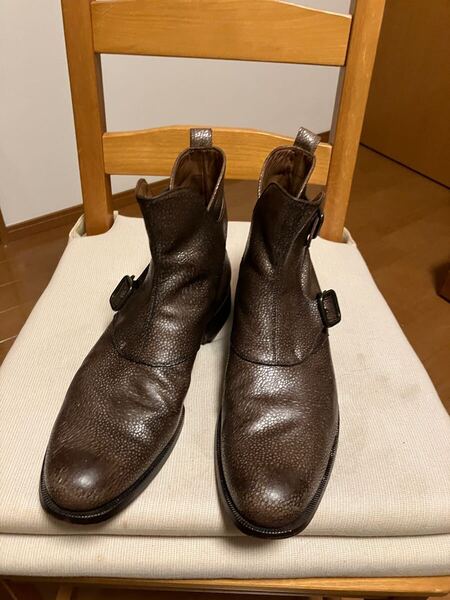 ユナイテッドアローズ別注 kaneko kaoru ダブルモンク ブーツ