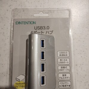 持ち運び便利 高速4ポートHub USB-C3.0 mac/Windows