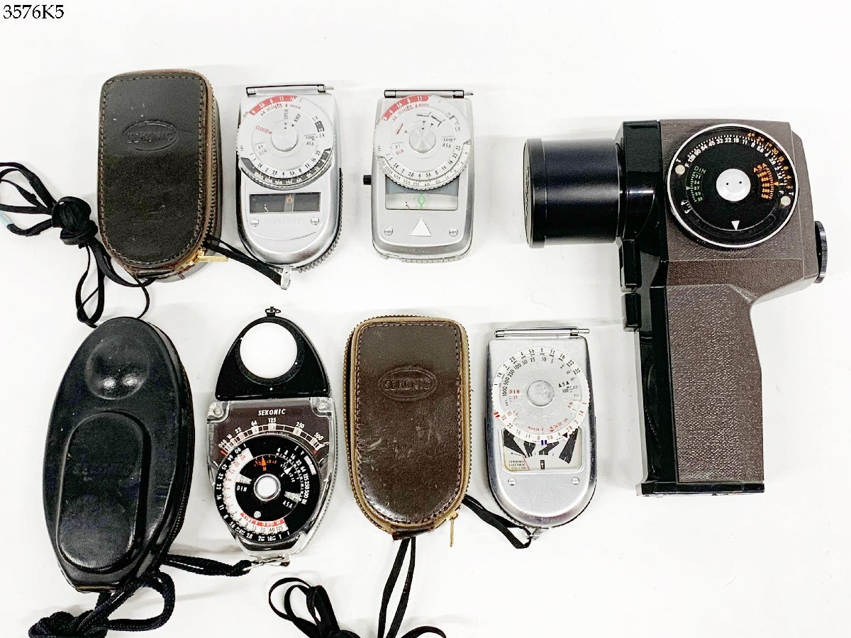 日常使用しているSEKONIC L-188 露出計の精度を確認してみる