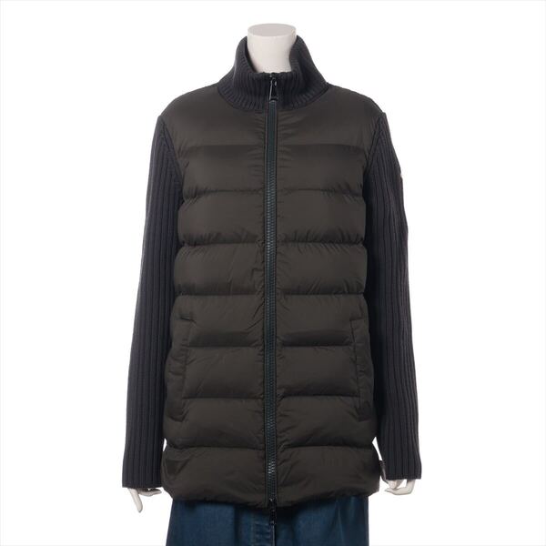 モンクレール CARDIGAN 21年 ダウンジャケット M ニット切替