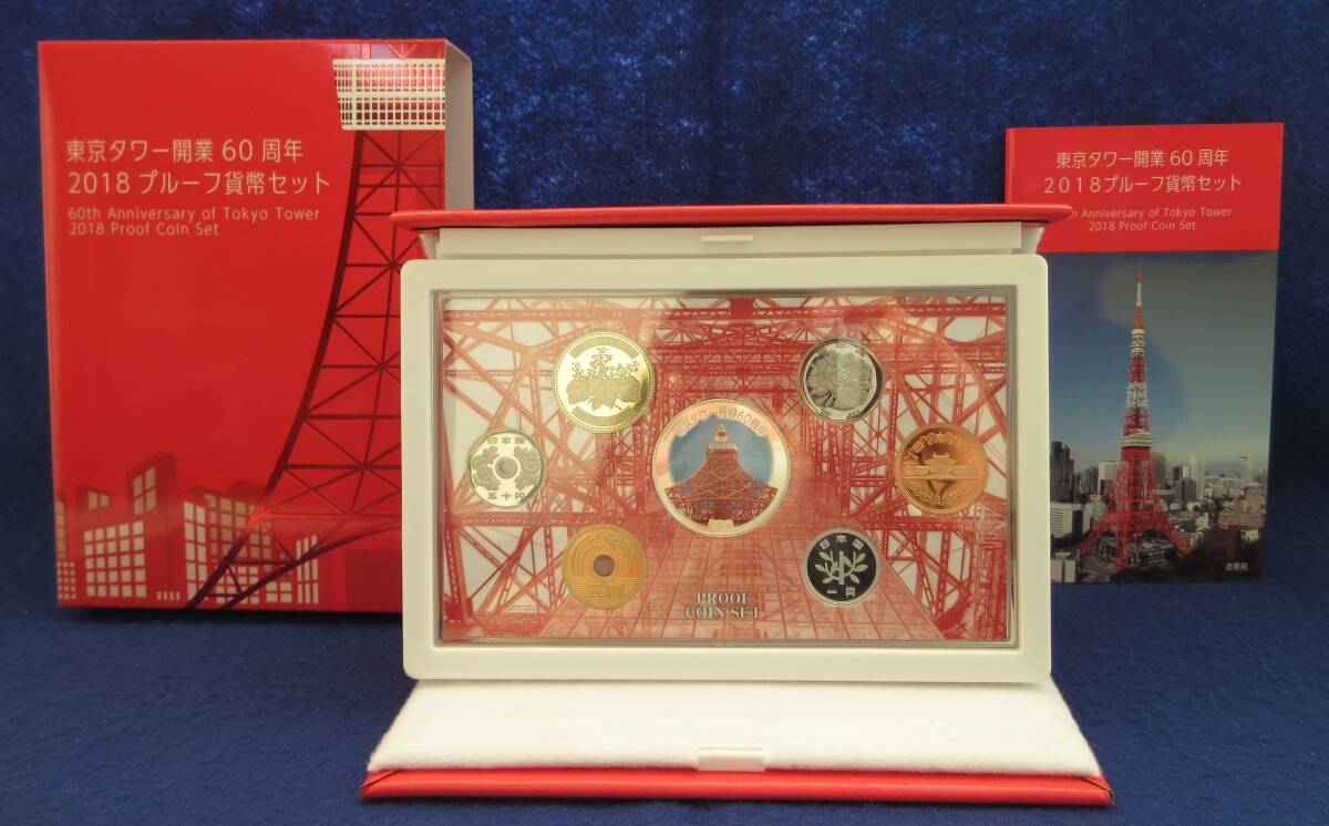 東京タワー開業60周年2018プルーフ貨幣セット