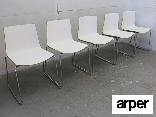 Yahoo!オークション -「arper」(ダイニングチェア) (イス)の落札 Yahoo!オークション -「arper」(ダイニングチェア) (イス)の落札