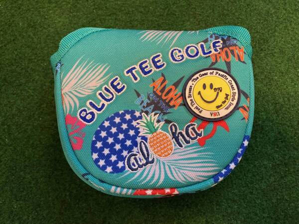 ブルーティーゴルフ BLUE TEE GOLF パターカバー マレット用