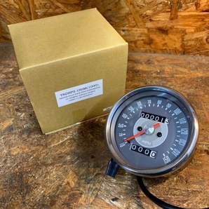 トライアンフ GrayFace グレーフェイス スピードメーター トライドモーターサイクル オリジナル ビンテージ Triumph(TRDSPG-150M)