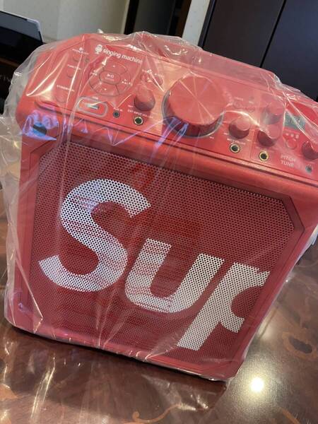 Supreme Singing Machine シュプリーム カラオケマシン Bluetooth対応 カラオケマシン Bluetooth スピーカー 新品未使用