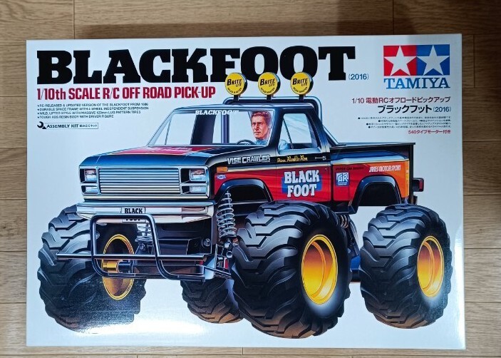 Yahoo!オークション -「タミヤ ブラックフット」(組立キット Yahoo!オークション -「タミヤ ブラックフット」(組立キット