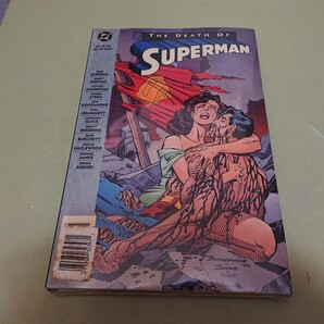 スーパーマン英語版2冊組 WORLD WITHOUT A SUPERMAN, THE DEATH OF SUPERMAN