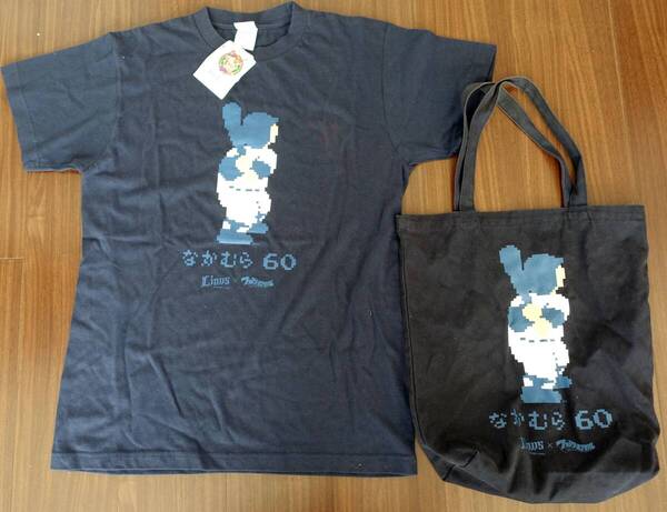 ファミスタ×中村剛也 Tシャツ、トートバッグ