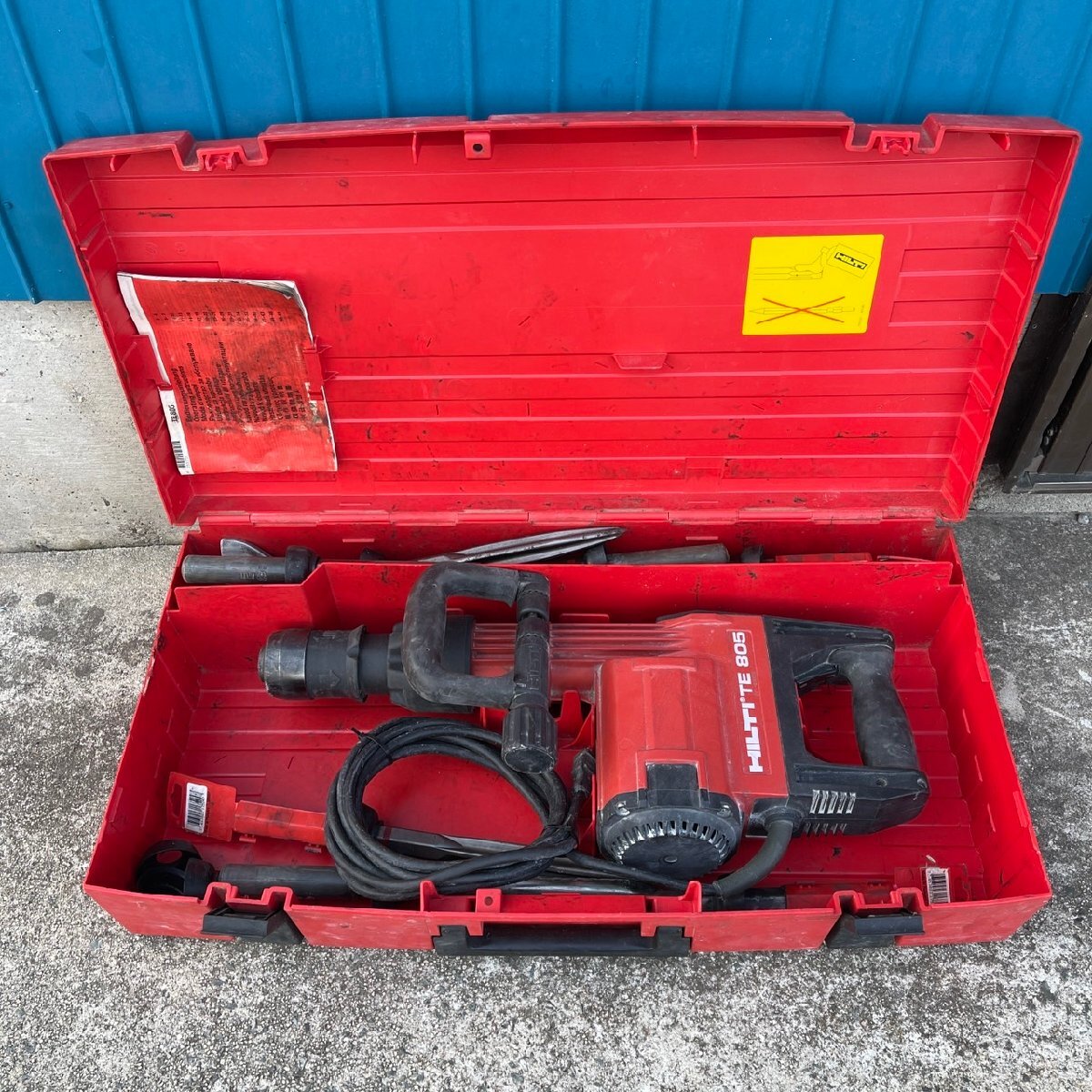 Yahoo!オークション -「ヒルティ hilti 805」の落札相場・落札価格 Yahoo!オークション -「ヒルティ hilti 805」の落札相場・落札価格