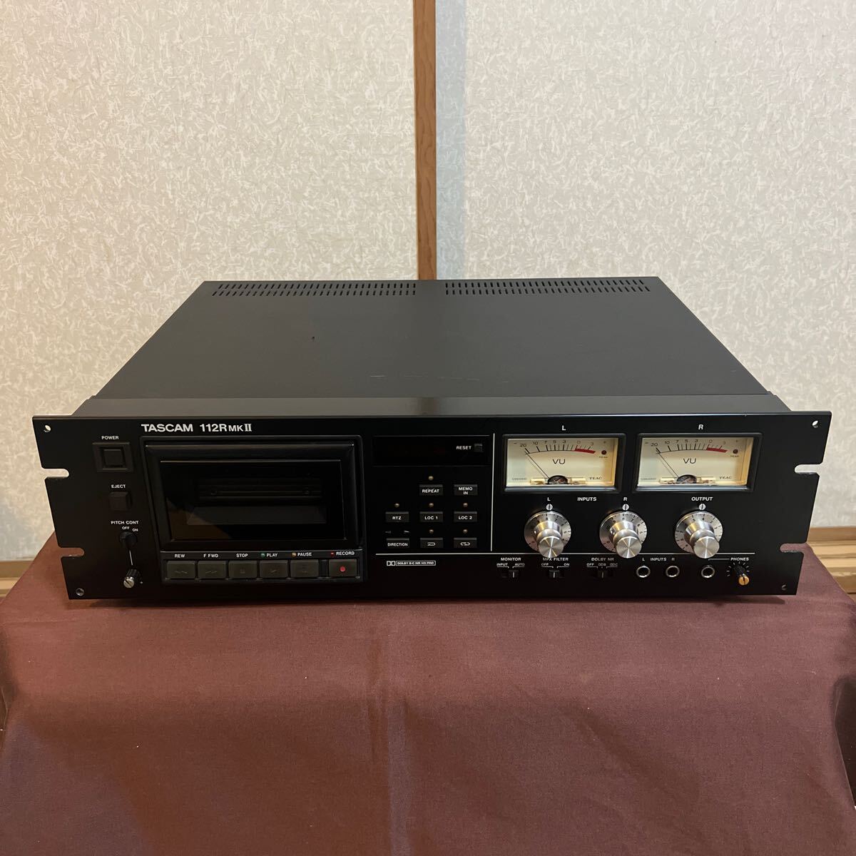 Yahoo!オークション -「tascam 112」(カセットデッキ
