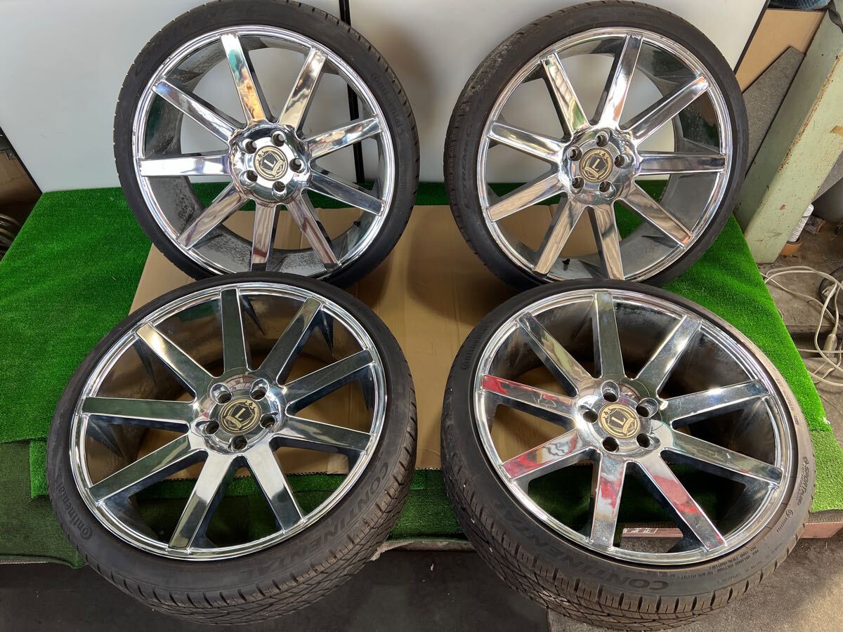 クライスラー300純正ホイール　冬用タイヤ付き 限定1セット特価】11y－ クライスラー300/300C 純正 18インチ