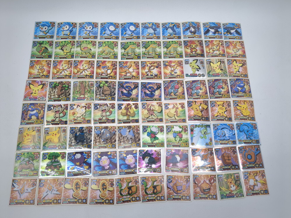 最強シール列伝 ポケットモンスター ダイヤモンド＆パール