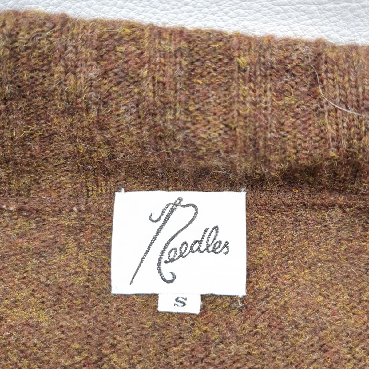 ニードルズ カーディガン ブラウン SIZE S ウール メンズ Needles ◆3109/宮竹店 ニードルズ カーディガン ブラウン SIZE S ウール メンズ Needles ◆3109/宮竹店