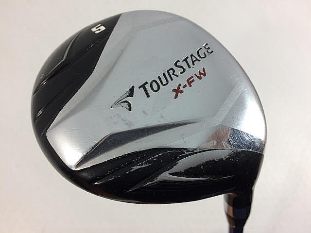 即決 お買い得品!中古 ツアーステージ X-FW フェアウェイ 2013 5W ツアーAD GT-6 18 S