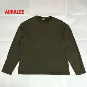 【人気】AURALEE オーラリー SUPER HIGH GAUGE SWEAT スウェット 裏起毛 クルーネック ユニセックス 16AW A6AP01SU
