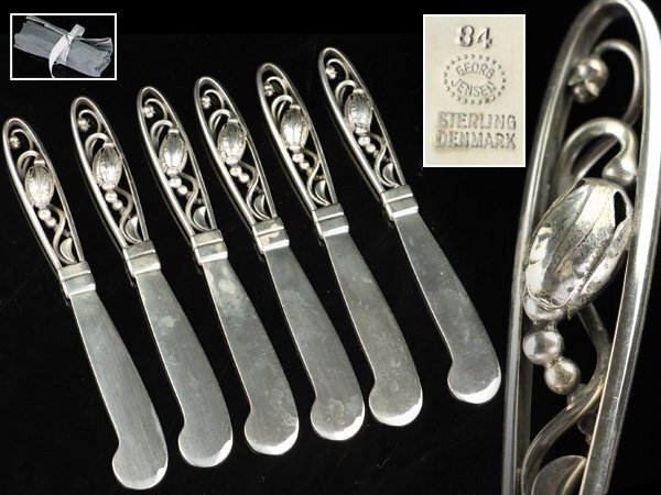 アンティーク ◆銀製 カトラリー バターナイフ 銀刻印入りSilver シルバー Yahoo!オークション -「バターナイフ シルバー」(カトラリー