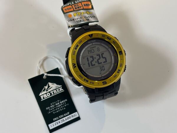 ★送料無料・未使用・登山★お洒落 カシオ プロトレック PRG-330-9AJF ビジネス サーフィン
