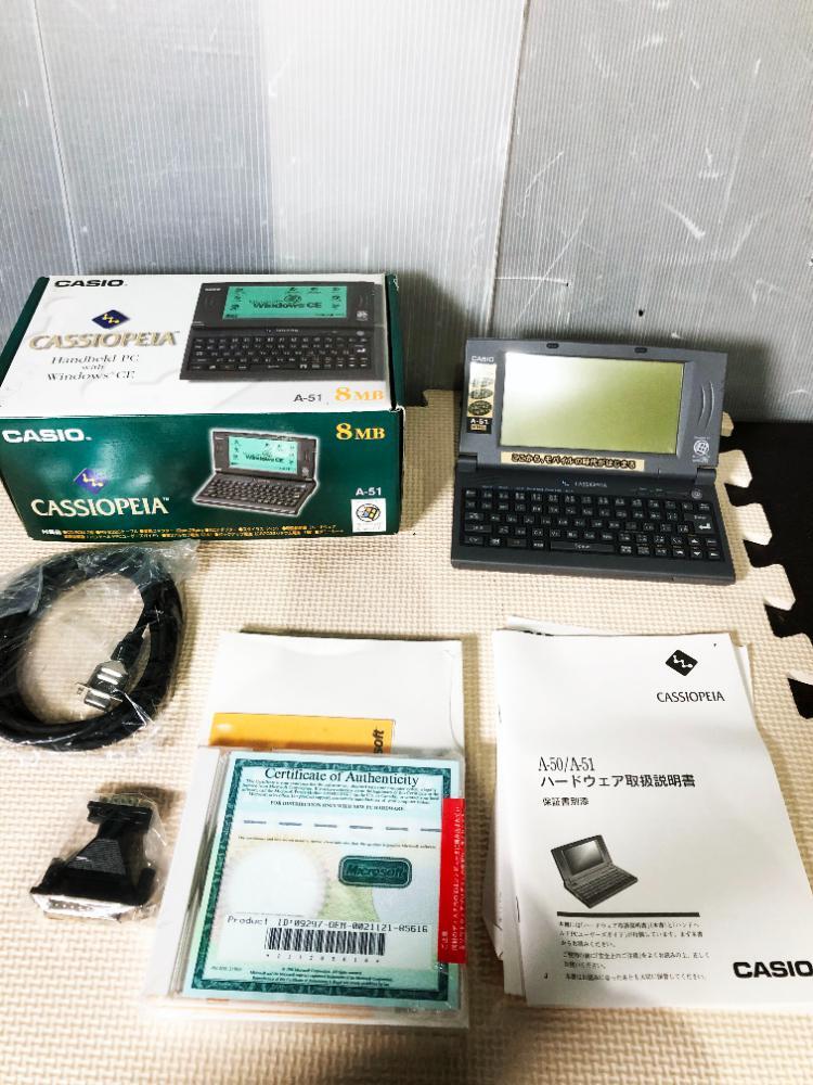 美品 カシオペア CASSIOPEIA A-51 WindowsCE搭載HPC - メルカリ