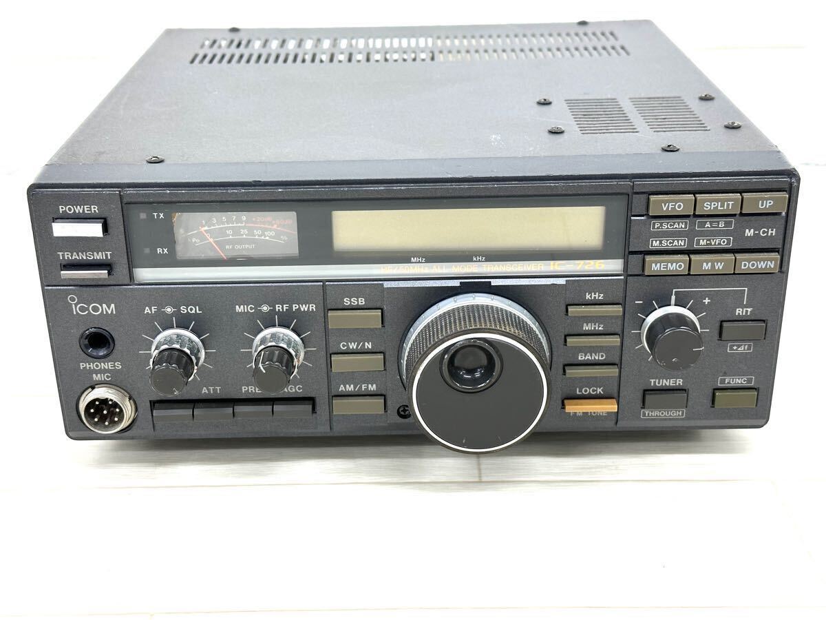 Yahoo!オークション -「icom ic-726」(アマチュア無線) の落札 Yahoo!オークション -「icom ic-726」(アマチュア無線) の落札