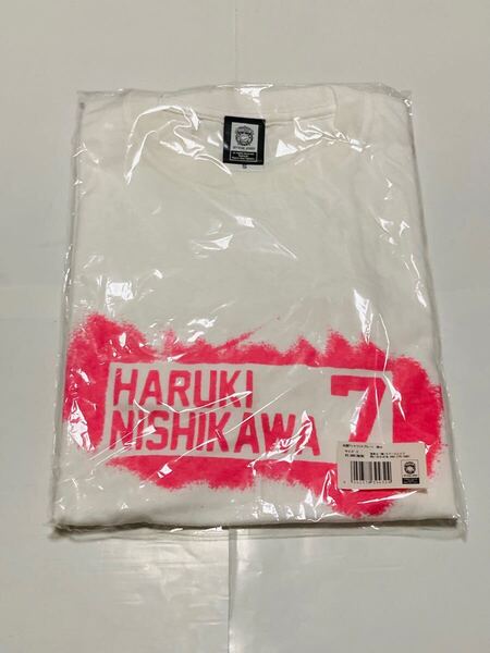 送料無料 北海道日本ハムファイターズ 西川遥輝 応援 Tシャツ S 即決 半袖 シャツ 西川