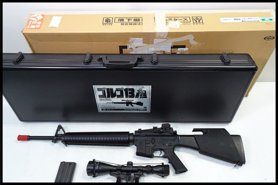Yahoo!オークション -「m16 ゴルゴ13カスタム」(電動ガン Yahoo!オークション -「m16 ゴルゴ13カスタム」(電動ガン