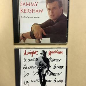 送料無料 サミー カーショウ「FEELIN’ GOOD TRAIN」輸入盤 + DWIGHT YOAKAM「LA CROIX D’AMOUR」 輸入盤 2枚セット