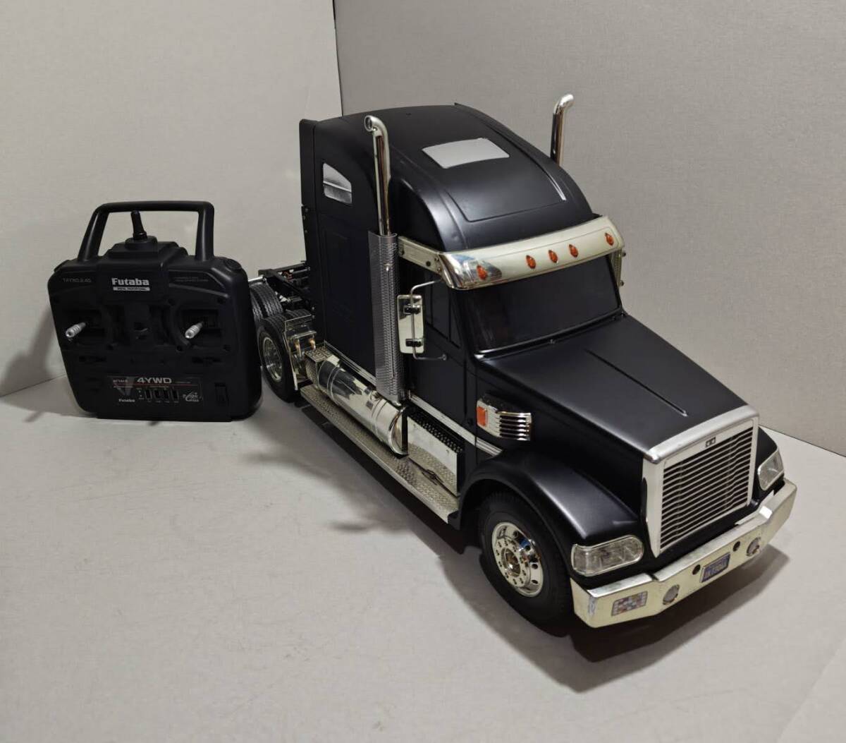 タミヤ1/14 ナイトハウラー ジャンク品 Yahoo!オークション -「タミヤ ナイトハウラー」(完成品(電動